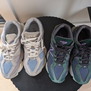 New Balance 9060 2-Pair Bundle (2 Colors) Men's US 8.5